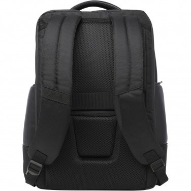 Logotrade mainoslahja tuotekuva: Expedition Pro 15,6 tuuman GRS-kierrätetystä materiaalista valmistettu reppu kannettavalle 25 l